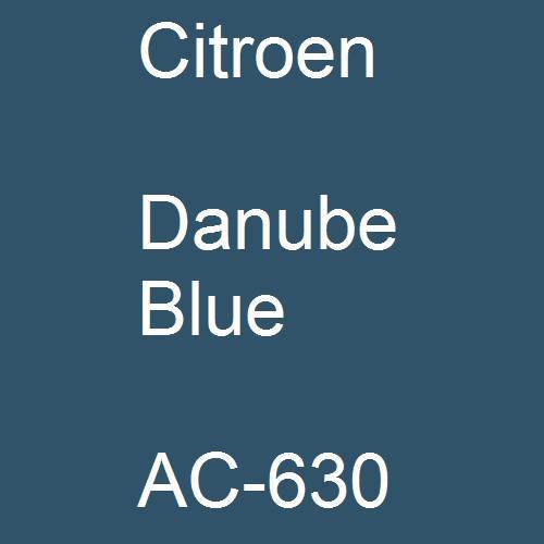 Citroen, Danube Blue, AC-630.